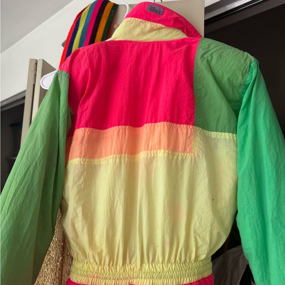 Colorful Retro Jumpsuit - Picture 3 of 4